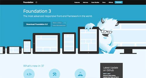 分享那些Web设计大神们常用的响应式框架(图3)
