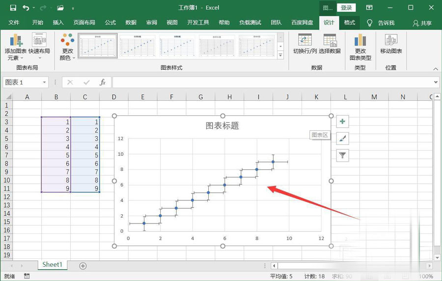 office2019怎么添加误差线? 图表添加误差线的技巧(图4) office2019怎么添加误差线? 图表添加误差线的技巧(图4)