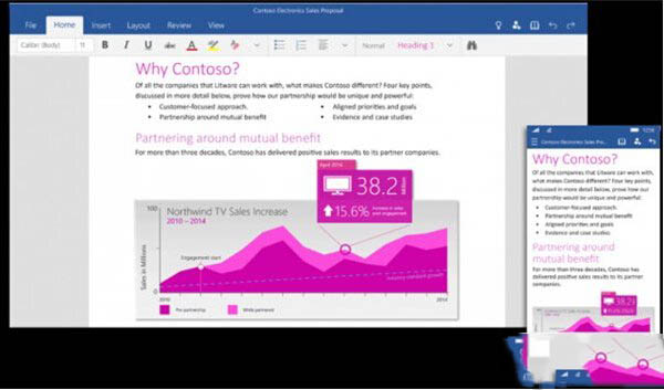 office2016增加了哪些新功能 office2016新功能一览(图4) office2016增加了哪些新功能 office2016新功能一览