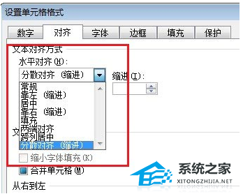 Excel表格中如何设置姓名左右对齐操作方法分享(图3)