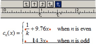 如何在MathType中使用制表符格式化公式(图15) 等式6