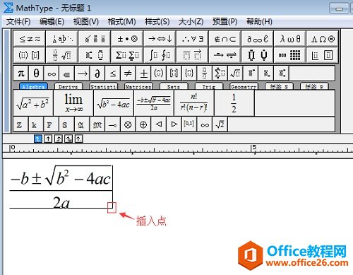 插入点