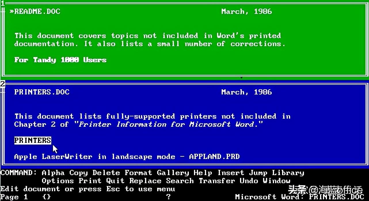 微软:Word 1.0至Word 2021,你最喜欢哪一个版本呢?(图4)