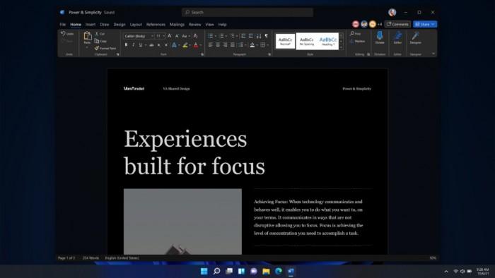 网页版Microsoft Word的黑暗模式即将到来(图3)