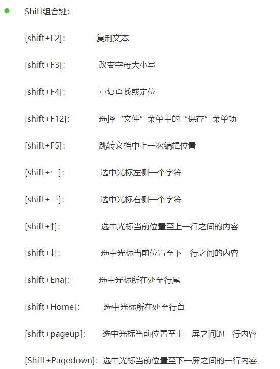 电脑/玩转Word快捷键,这六大快捷键,你知道多少?(图4)