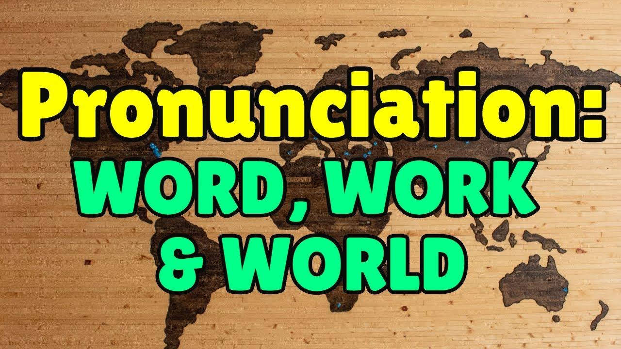 90%都读错,world,word和work你会读吗?(图1)
