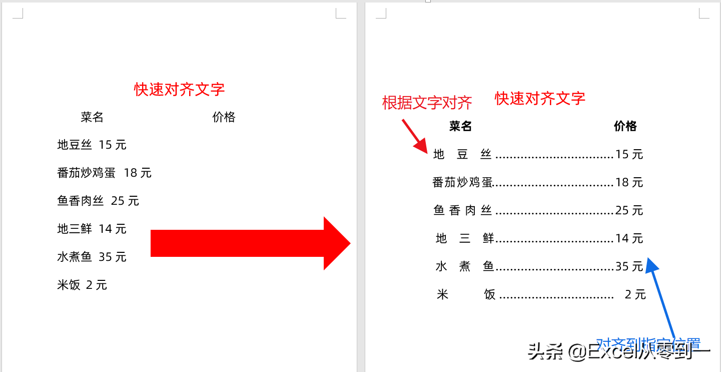 不要再敲空格了,对齐Word中的文字,分享2个技巧解决80%的问题(图1)