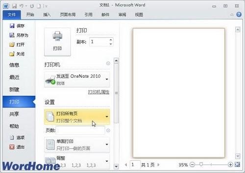 了解Word2010中的