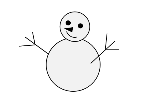 word怎么画小雪人? word设计雪人的教程(图7) word怎么画小雪人? word设计雪人的教程(图7)