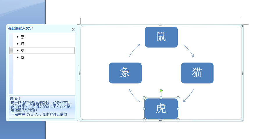 word怎么使用smartArt绘制图形?(图7) word怎么使用smartArt绘制图形?(图7)