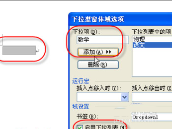 word下拉型窗体域怎么使用? word下拉选择列表创建方法(图10) word下拉型窗体域怎么使用? word下拉选择列表创建方法(图10)