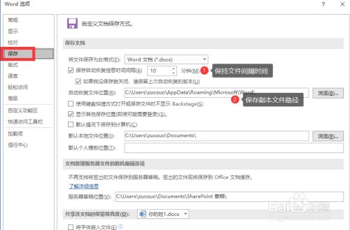 word2019怎么设置自动保存?word2019自动保存设置教程(图5) word2019怎么设置自动保存?word2019自动保存设置教程(图5)