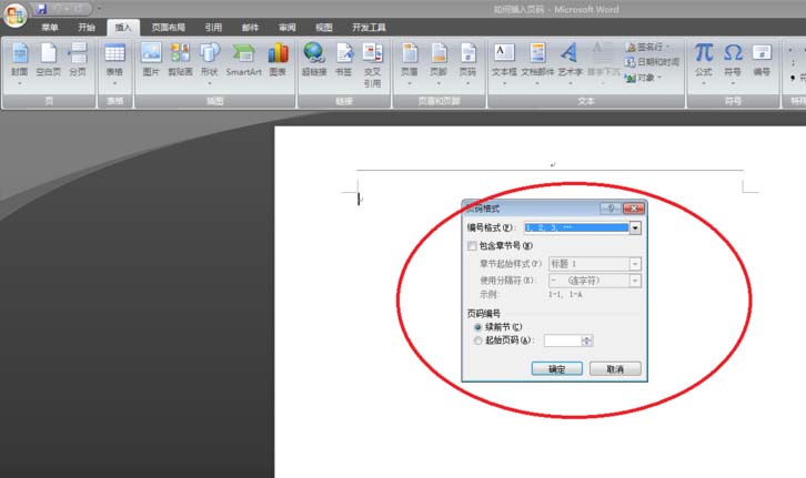 word中怎么插入abcd英文字母的页码?(图4)