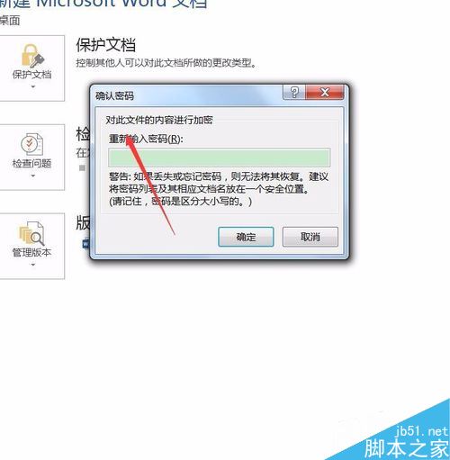 word2016如何设置密码保护?word2016加密文档教程(图6) word2016如何设置密码保护?word2016加密文档教程