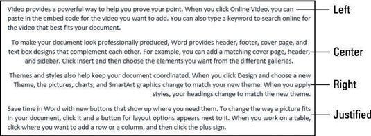如何在Word 2013中对齐段落?(图1) 垂直对齐