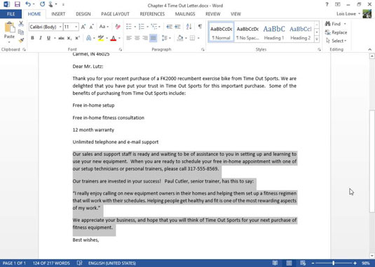 如何在Word 2013中对齐段落?(图3) 保存文档