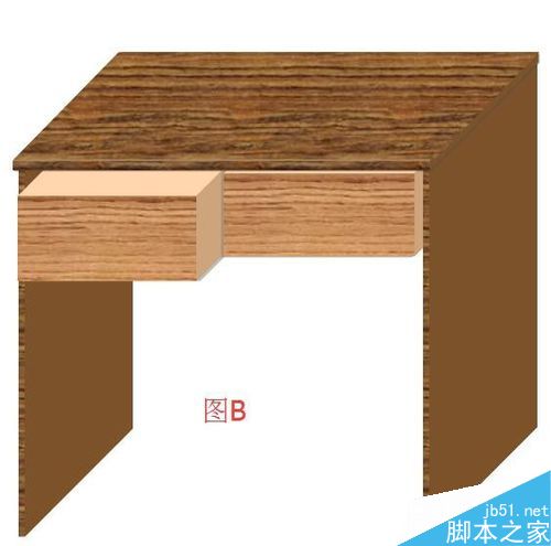 在word文档中如何绘制书桌?(图21) 在word文档中如何绘制书桌?(图21)