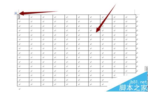 Word中怎么画方格/田字格/米字格等表格?(图3) Word中怎么画方格/田字格/米字格等表格?(图3)