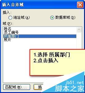 word怎么利用邮件合并功能批量制作胸卡和工作证?(图15)
