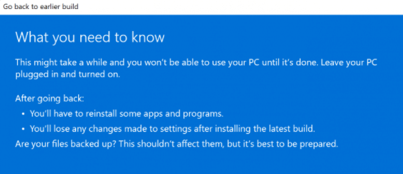 Win11如何恢复到Win10 Win11恢复到Win10教程(图6) Win11如何恢复到Win10