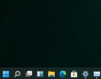Win11任务栏如何使用小图标?Win11任务栏使用小图标的方法(图3) Win11任务栏如何使用小图标?