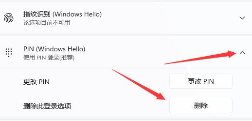 Win11如何取消pin码登录?Win11取消pin码登录的方法(图4) Win11如何取消pin码登录?