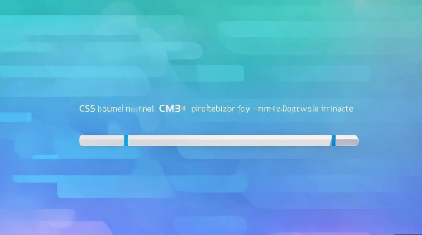 CSS3如何巧妙实现带百分比的动态进度条效果？