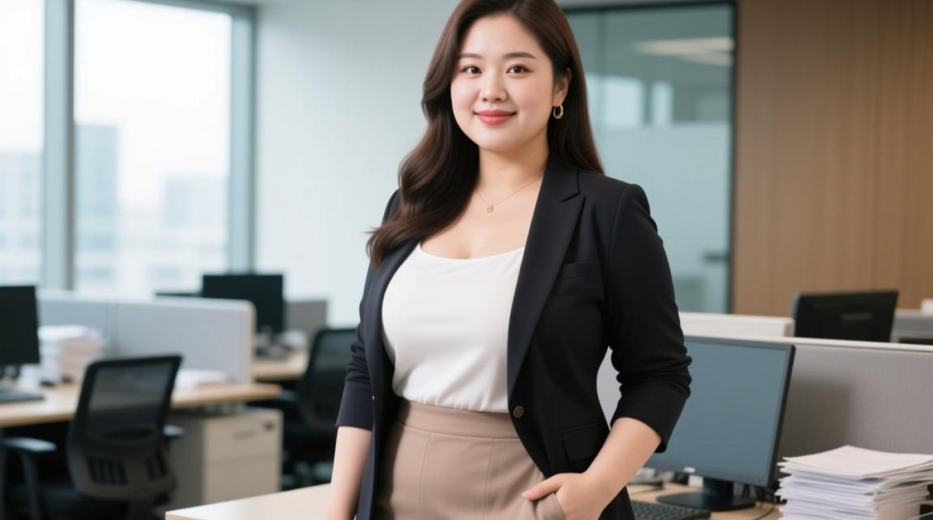 OFFICE穿搭女微胖 OFFICE穿搭女微胖