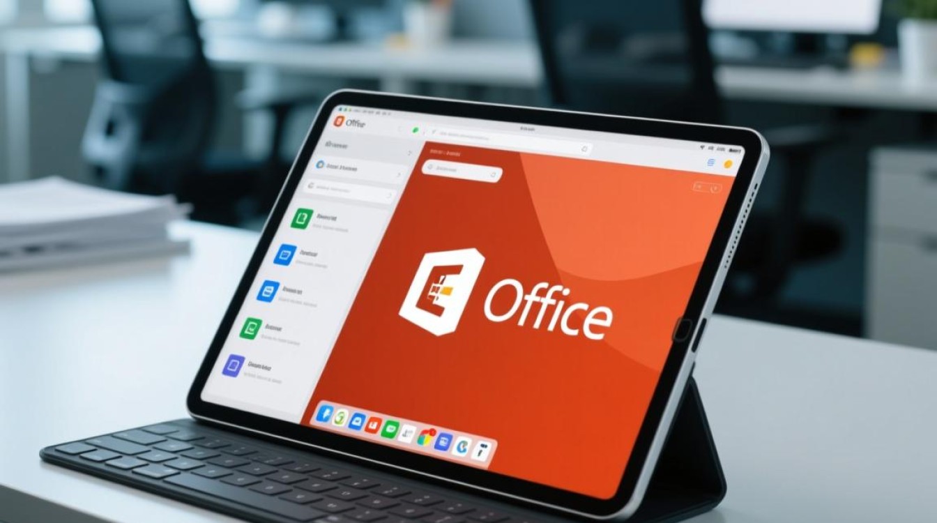平板上office怎么分屏
