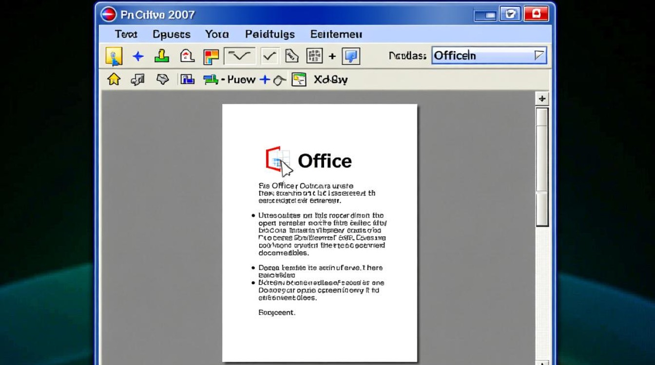 office2007预览窗口