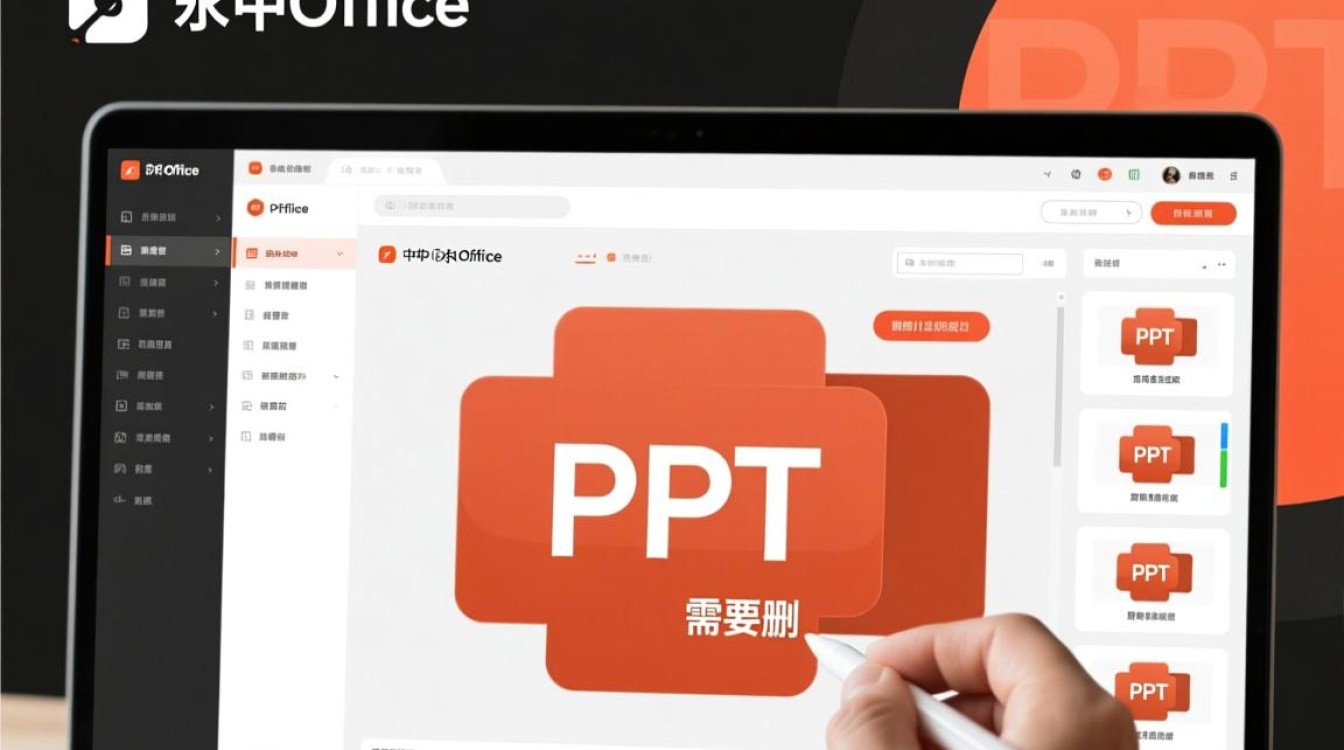 永中office怎么删除PPT
