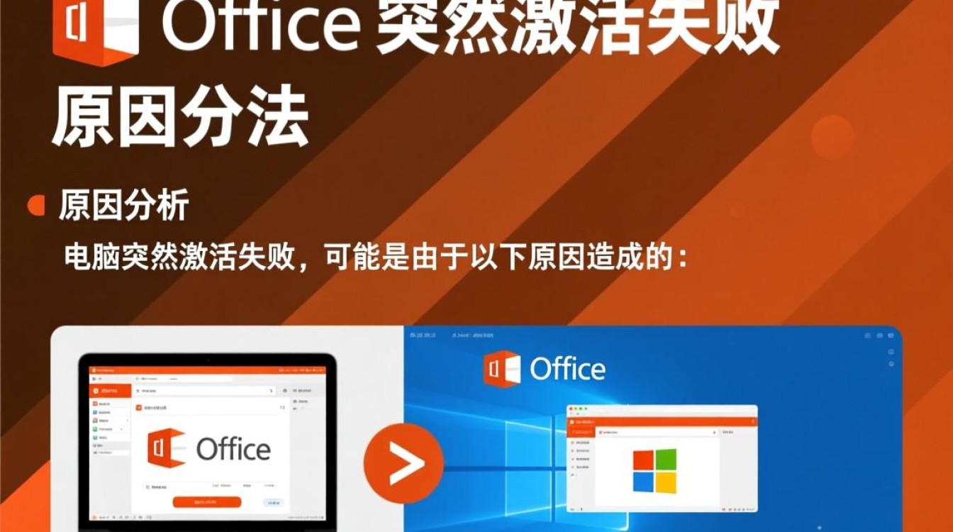 电脑office突然激活失败