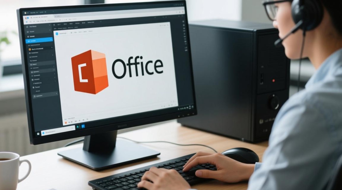 电脑用office黑屏关机