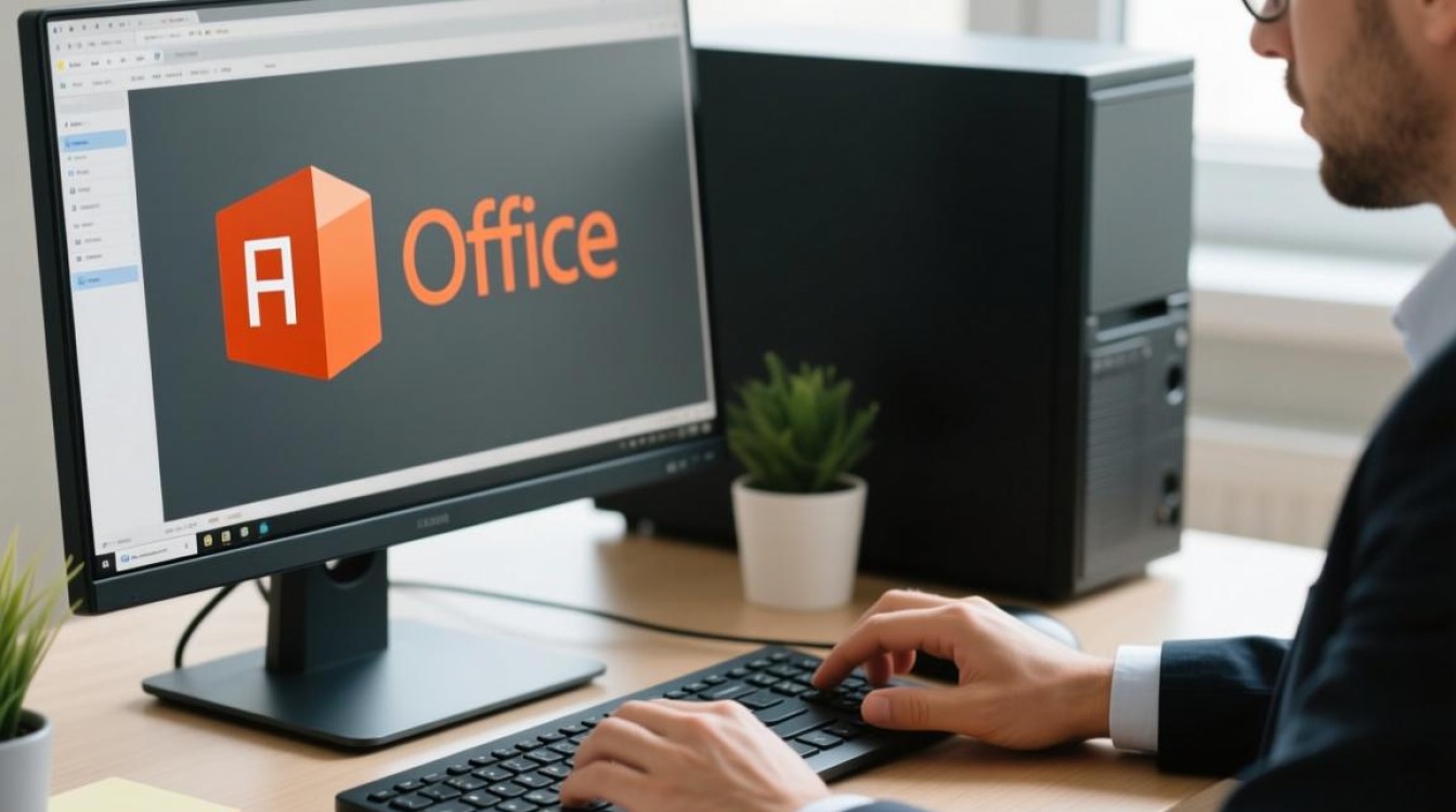 电脑用office黑屏关机