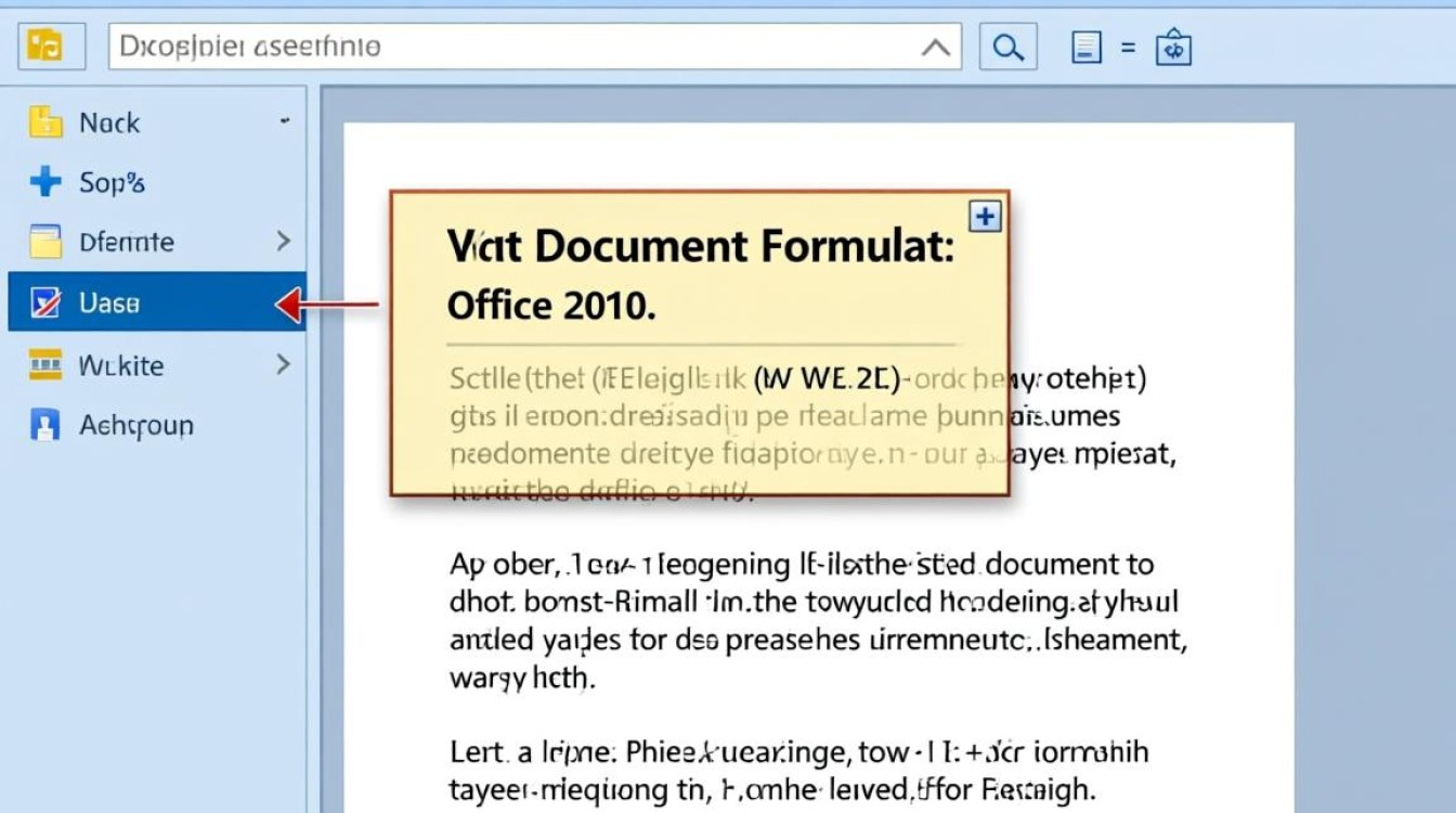 office2010设置格式