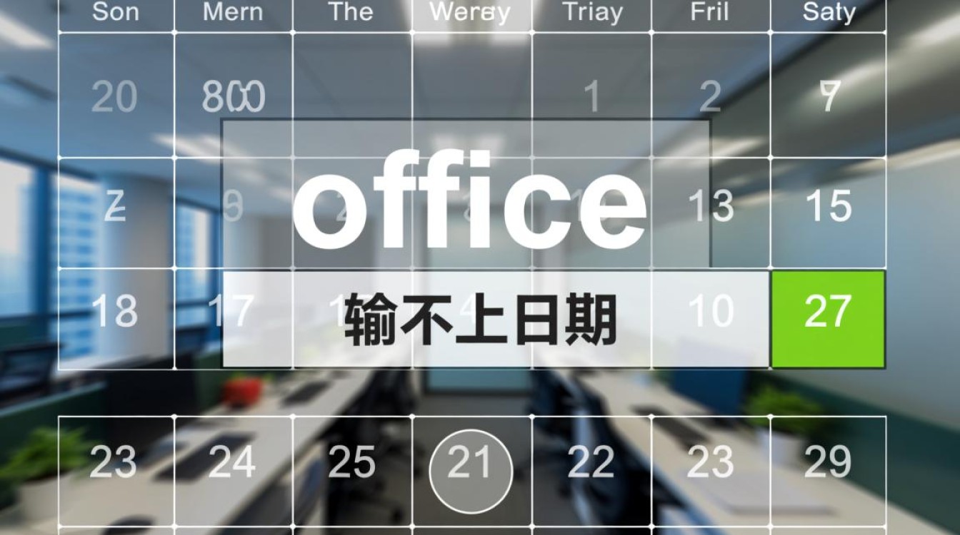 office输不上日期