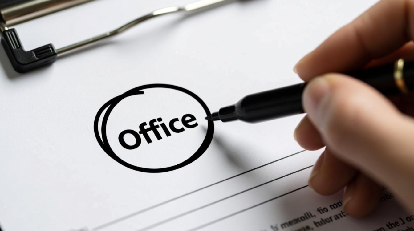 office字外面怎么画圈