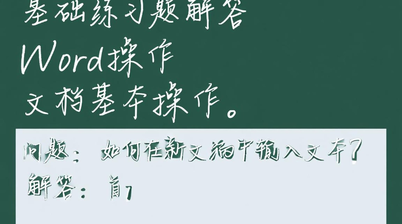 office基础练习题