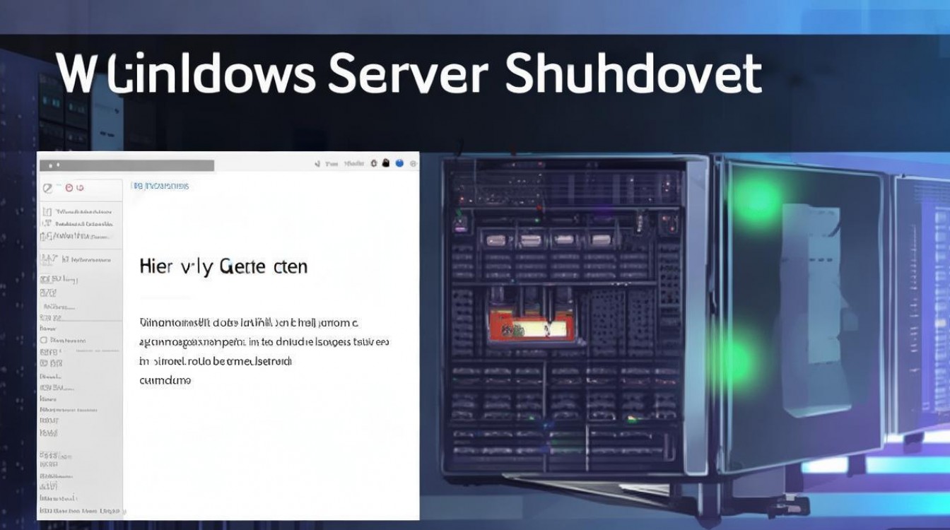 Windows服务器关闭方法详解，新手如何安全快速地完成操作？