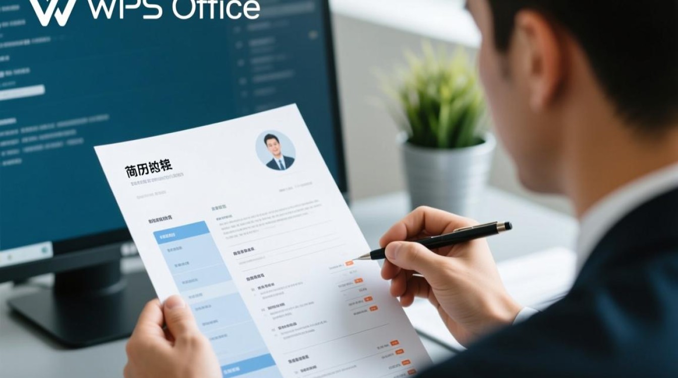 wps office做简历教程