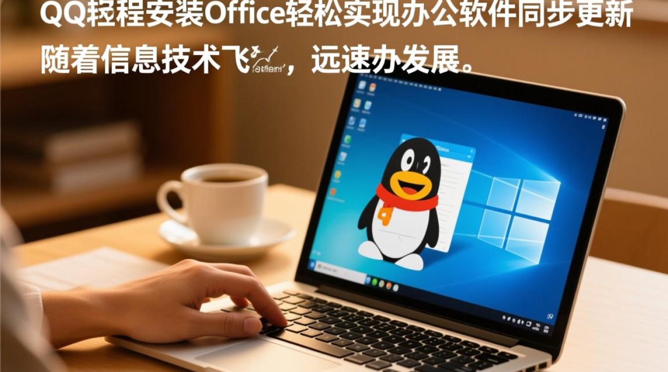 通过qq远程安装office