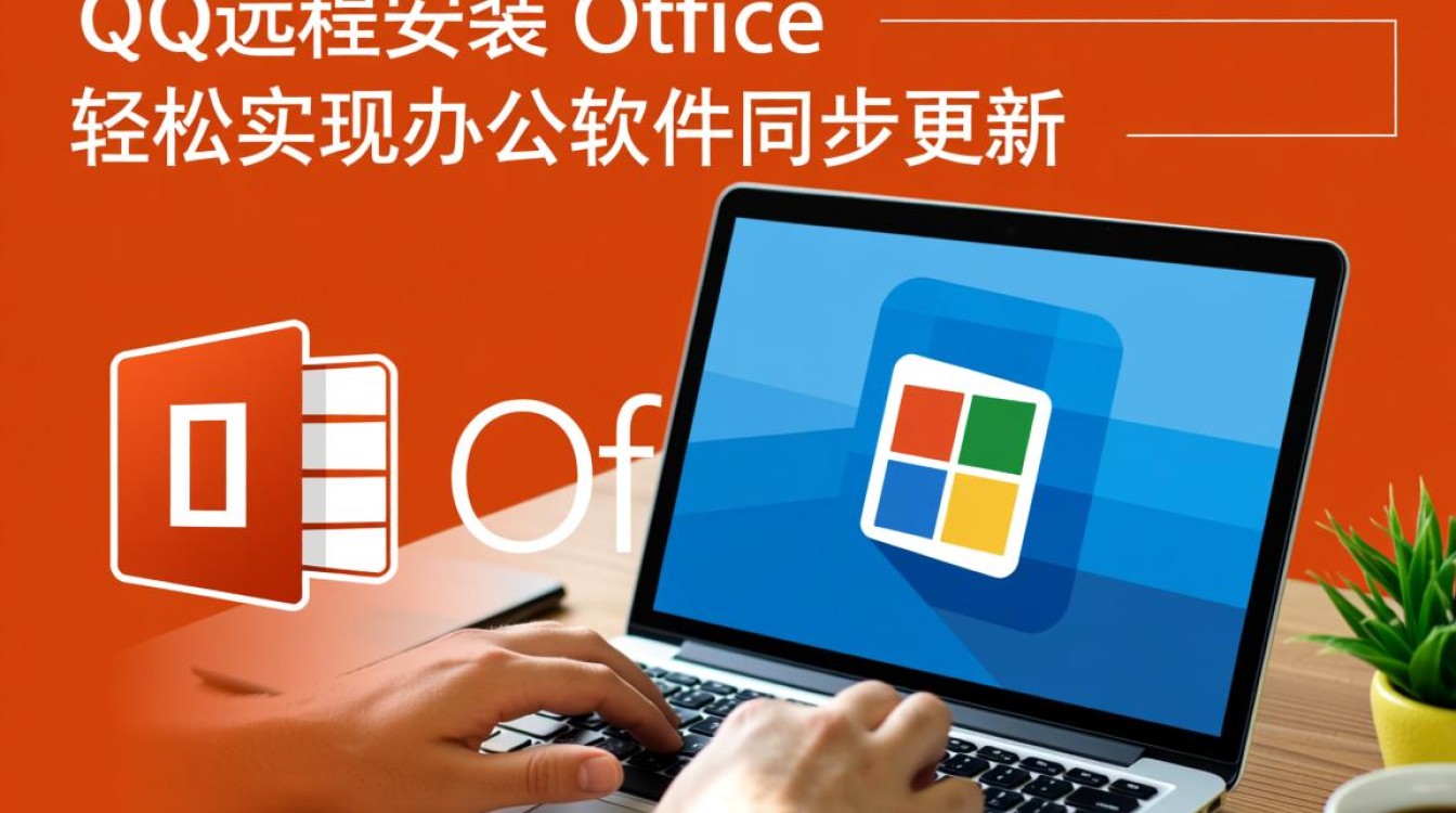 通过qq远程安装office