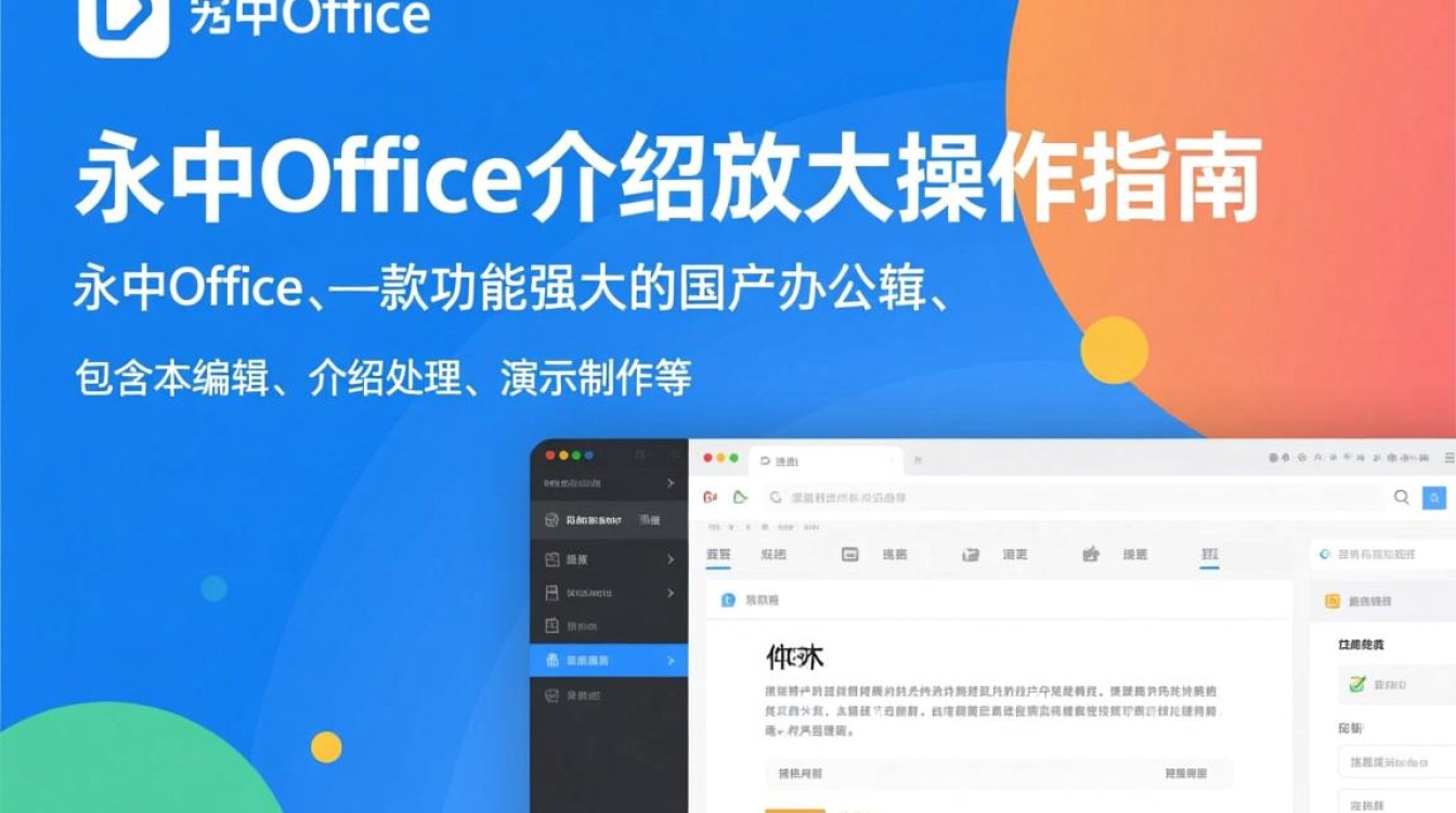 永中office介绍怎么放大