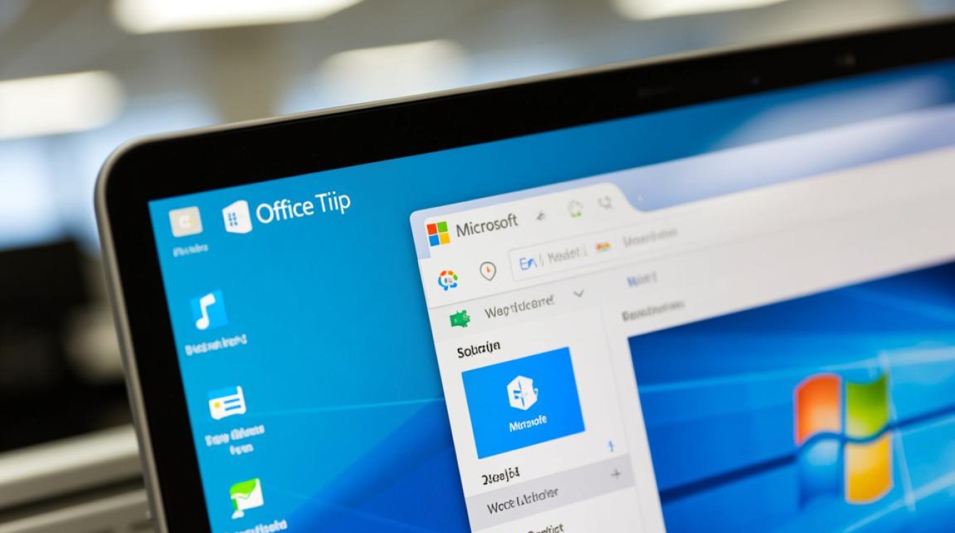 如何将office置顶