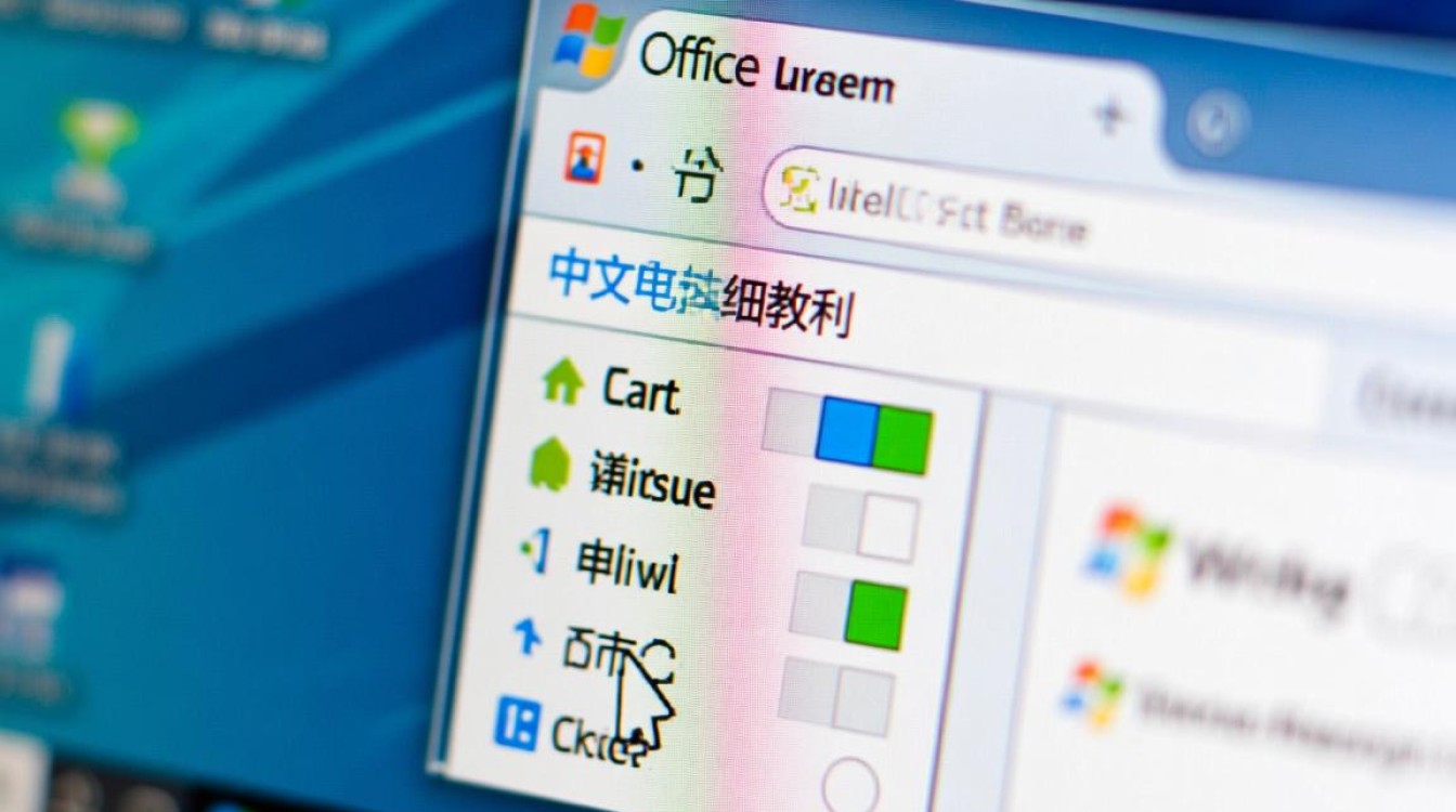 电脑office语言切换中文