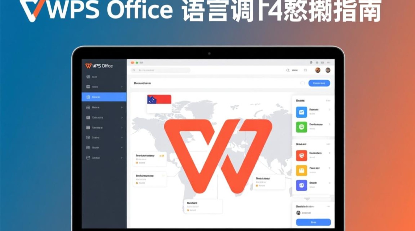 wps office怎么调语言