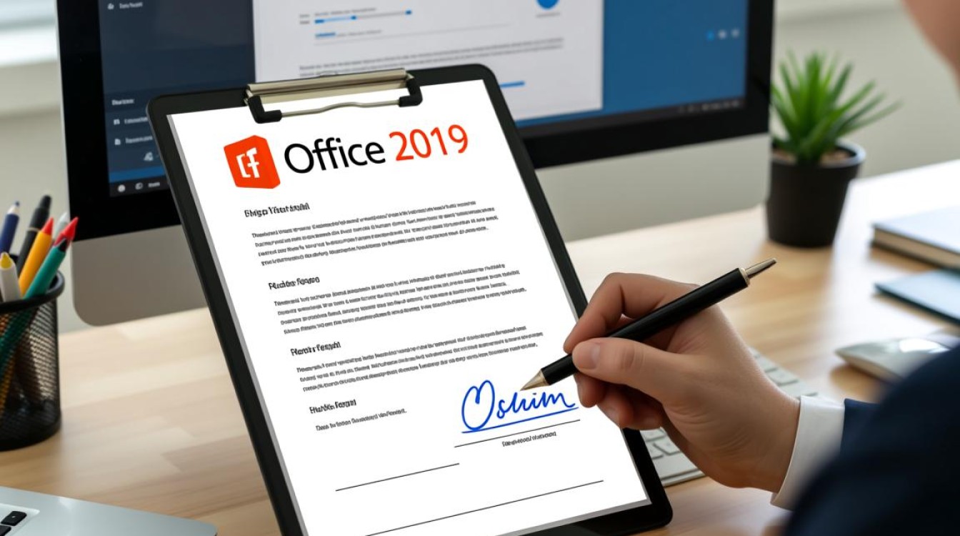 office2019添加签名