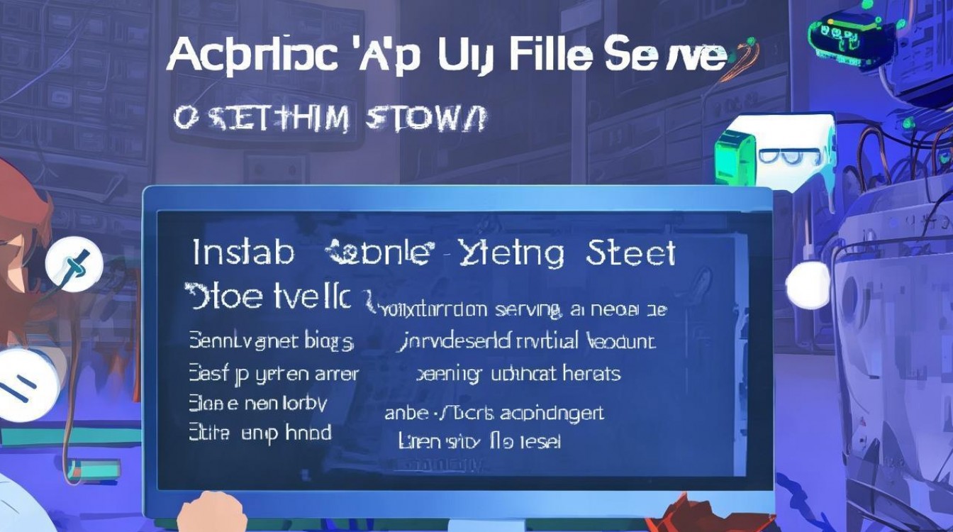 Apache文件服务器搭建过程中，有哪些关键步骤和注意事项需要注意？
