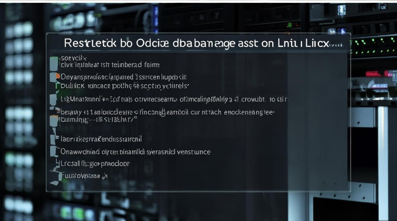 linux怎么重启oracle数据库服务(linux oracle数据库重启步骤) linux怎么重启oracle数据库服务(linux oracle数据库重启步骤)